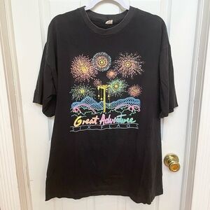 Vintage Single Stitch Six Flags Great Adventure t-shirt